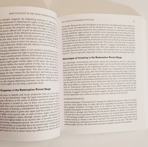 NWOT Investing in Foreclosures - Picture 4 of 6